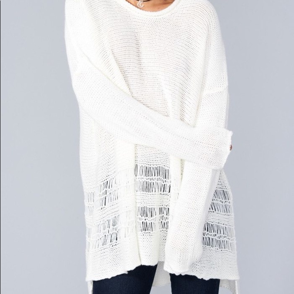 show me ur mumu bottom needle sweater popcorn S